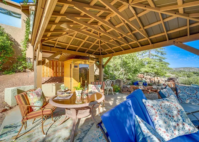 Vineyard Views & Sauna At Cornville Home! Holiday home Cottonwood