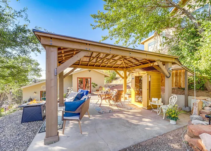 Vineyard Views & Sauna At Cornville Home! Holiday home Cottonwood